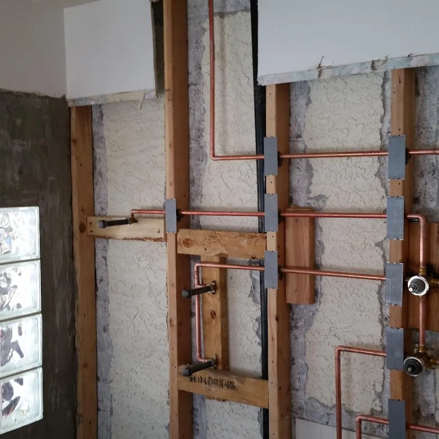 Copper pipe installation for Burst Pipe Repair in Lake Bluff